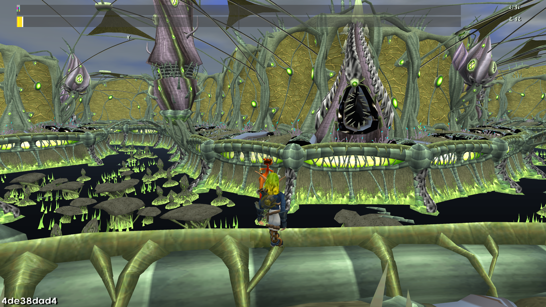 Metalhead City background geometry ported to Jak 2